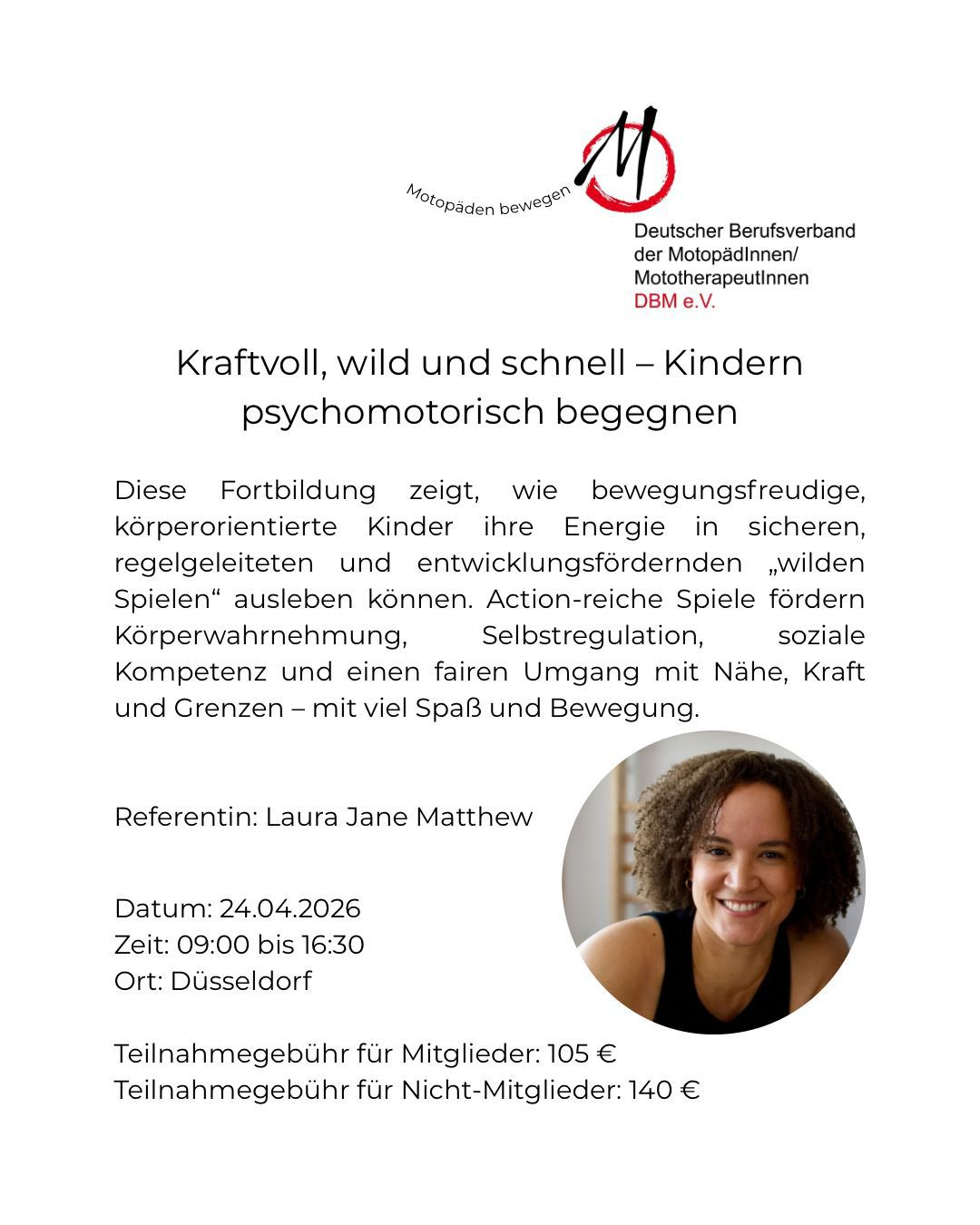 FB 2026 -Kraftvoll, wild und schnell- Kindern...